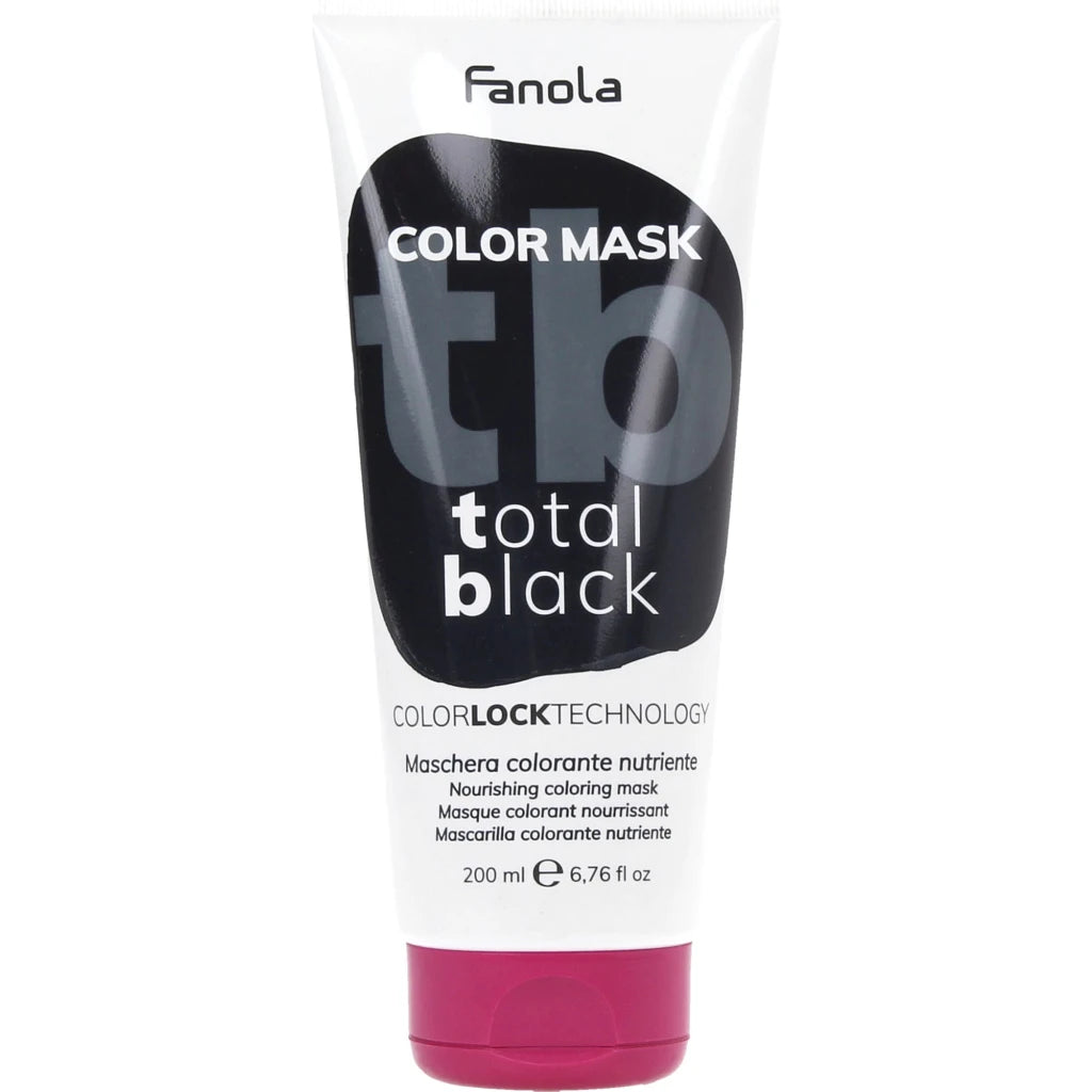 Fanola Total Black Nourishing Colour Treatment Mask 200ml