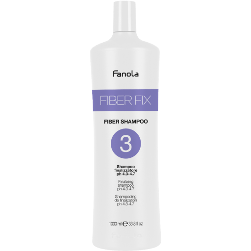 Fanola Fiber Fix N.3 Fiber Shampoo - 1000ml - Hairdressing Supplies