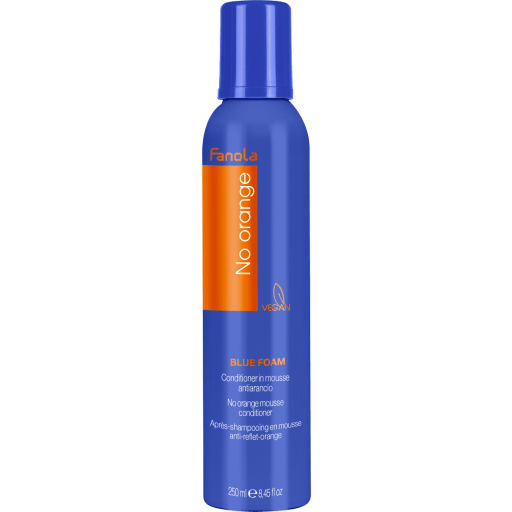 Fanola No Orange Blue Foam 250ml - Hairdressing Supplies