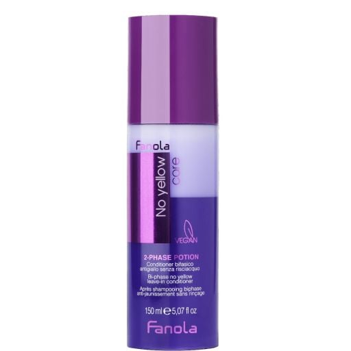 Fanola No Yellow 2 Phase Potion 150ml - Hairdressing Supplies