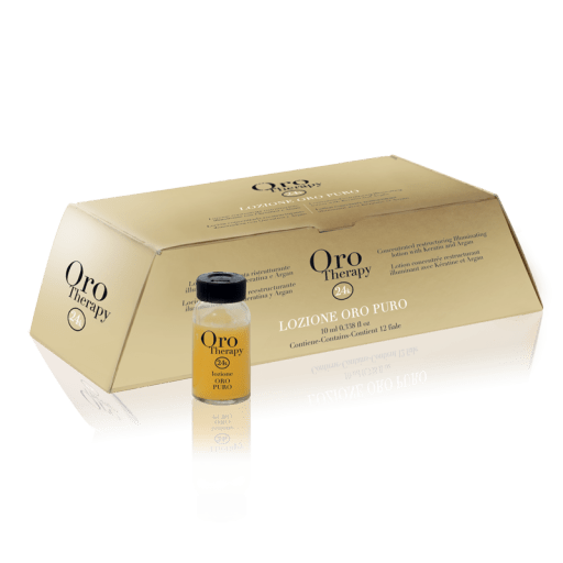 Fanola Oro Therapy Lotion Oro Puro - 12 x 10ml - Hairdressing Supplies