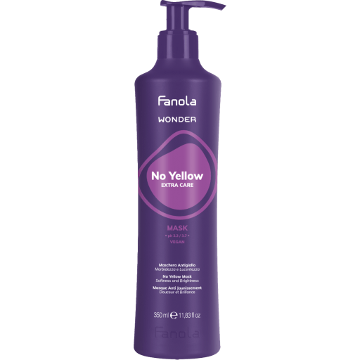 Fanola Wonder No Yellow Mask 350ml - Hairdressing Supplies