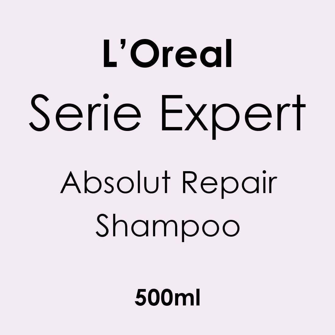 L'Oreal Serie Expert Absolut Repair Gold Shampoo 500ml