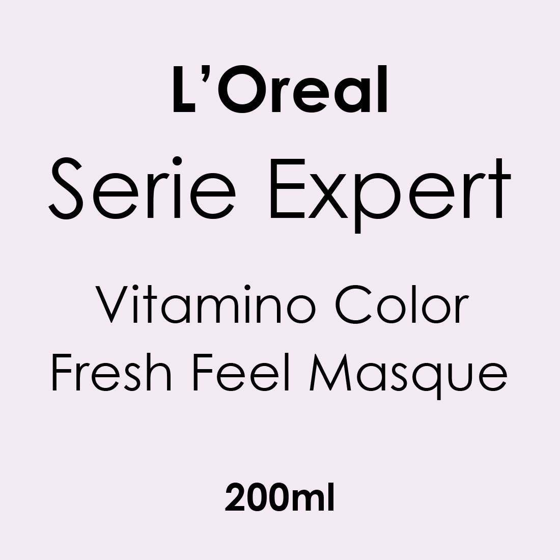 L'Oreal Serie Expert Vitamino Color Fresh Feel Masque 200ml