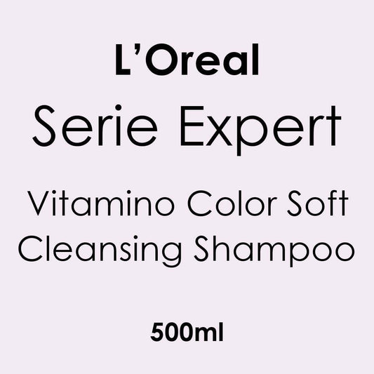 L'Oreal Serie Expert Vitamino Color Soft Cleansing Shampoo 500ml