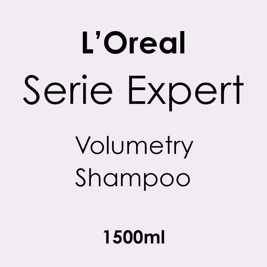 L'Oreal Serie Expert Volumetry Shampoo 1500ml