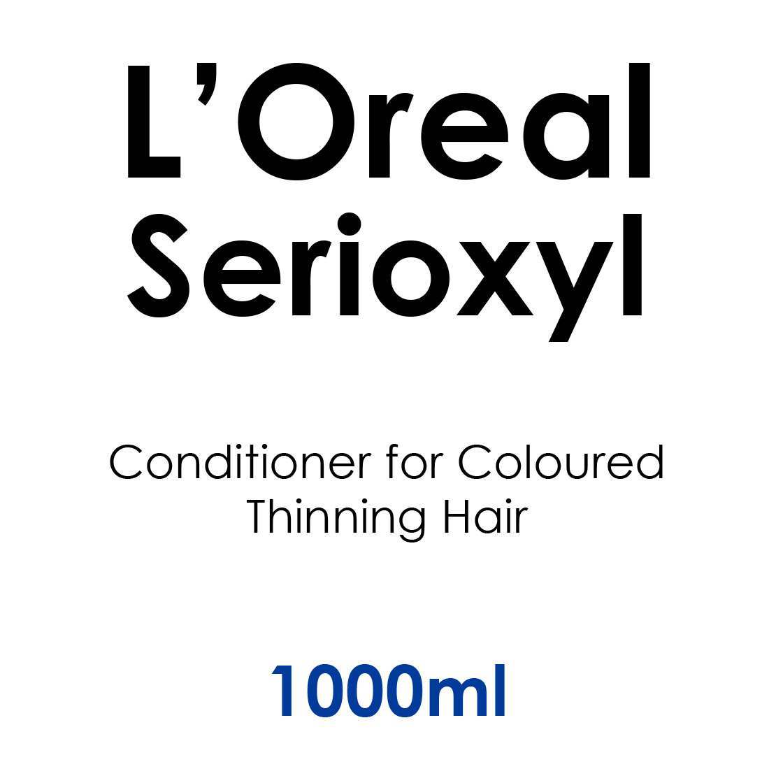 L'Oreal Serioxyl shampoo natural thinning hair 250ml