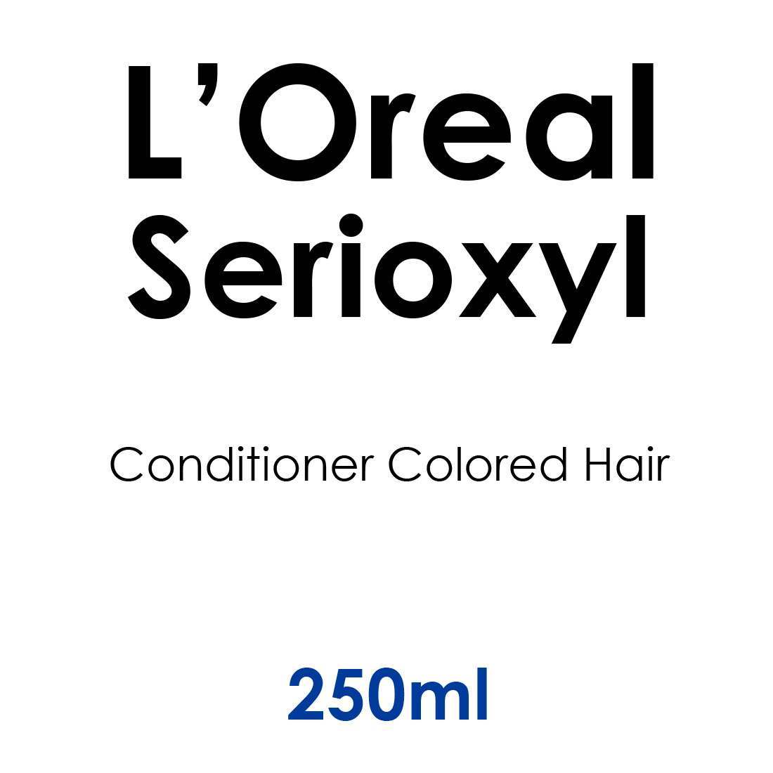 L'Oreal Serioxyl Conditioner Colored Hair 250ml