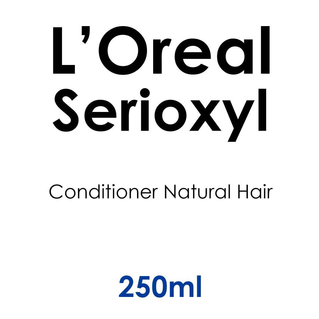 L'Oreal Serioxyl Conditioner Natural Hair 250ml