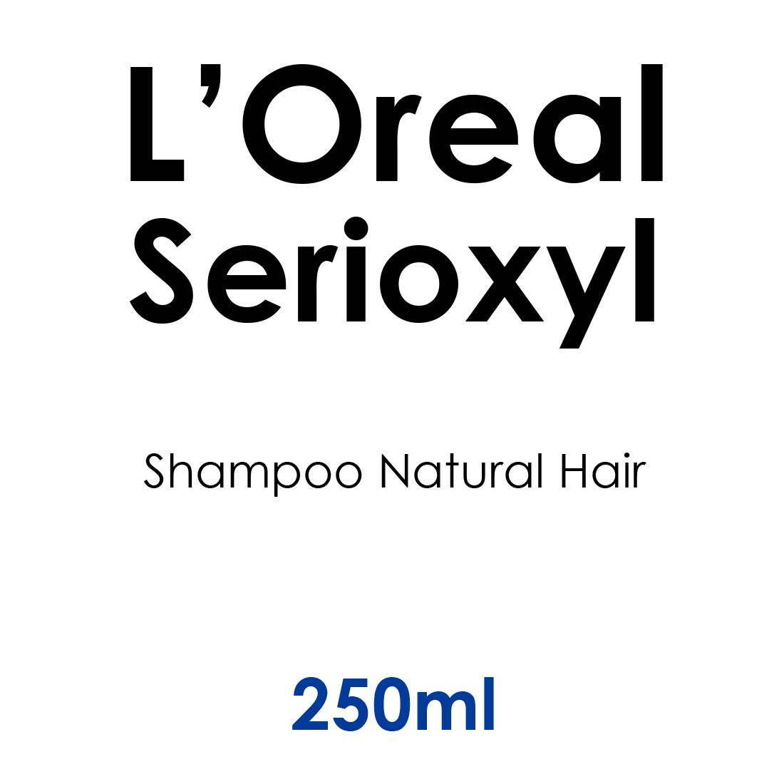 L'Oreal Serioxyl Clarifying Shampoo step 1 1l