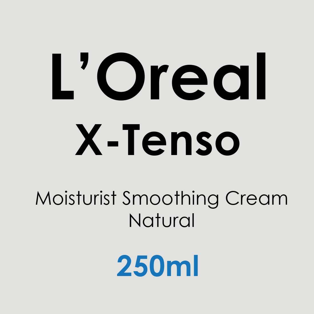 L'Oreal X-Tenso Moisturist Smoothing Cream Natural 250ml