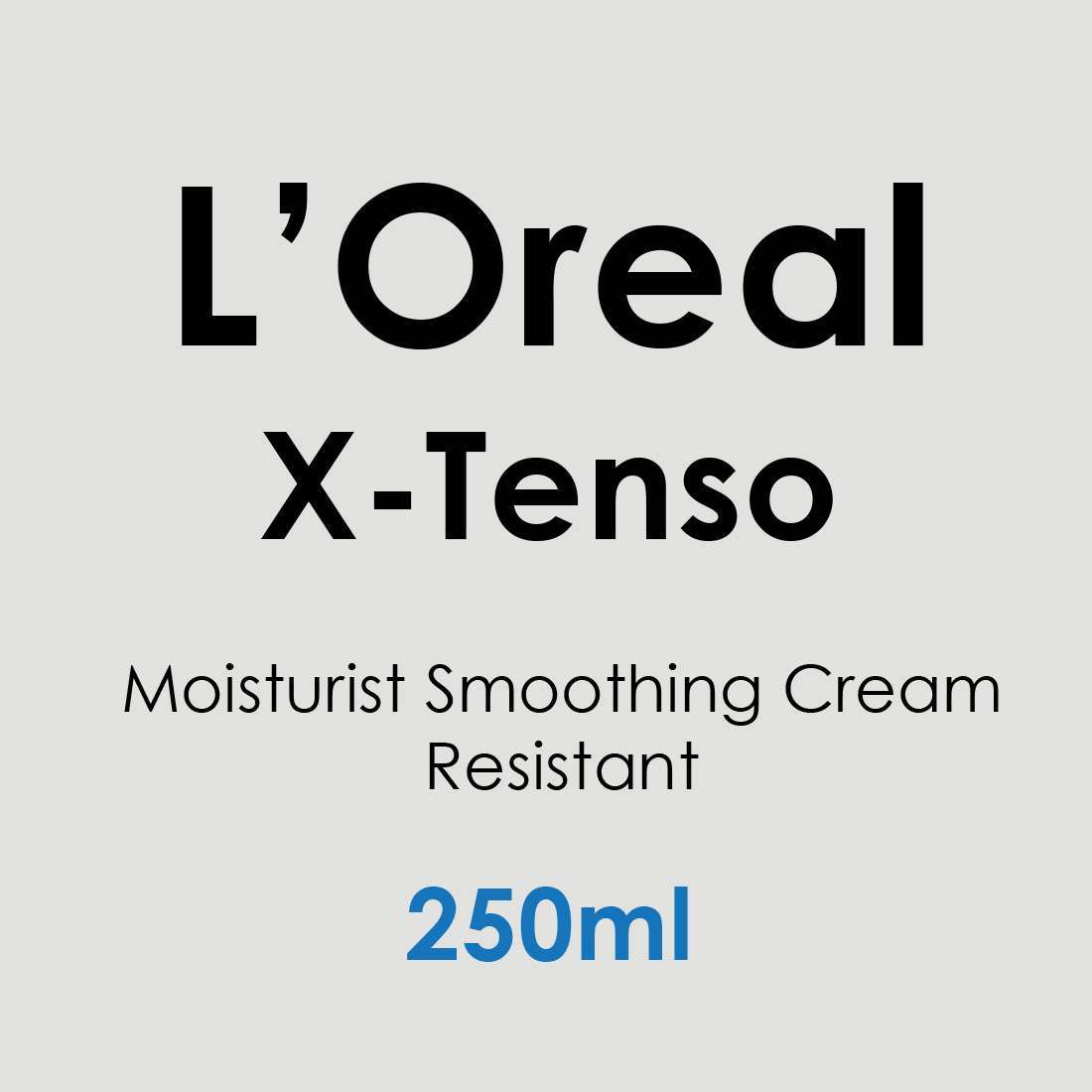 L'Oreal X-Tenso Moisturist Smoothing Cream for Resistant Hair 250ml