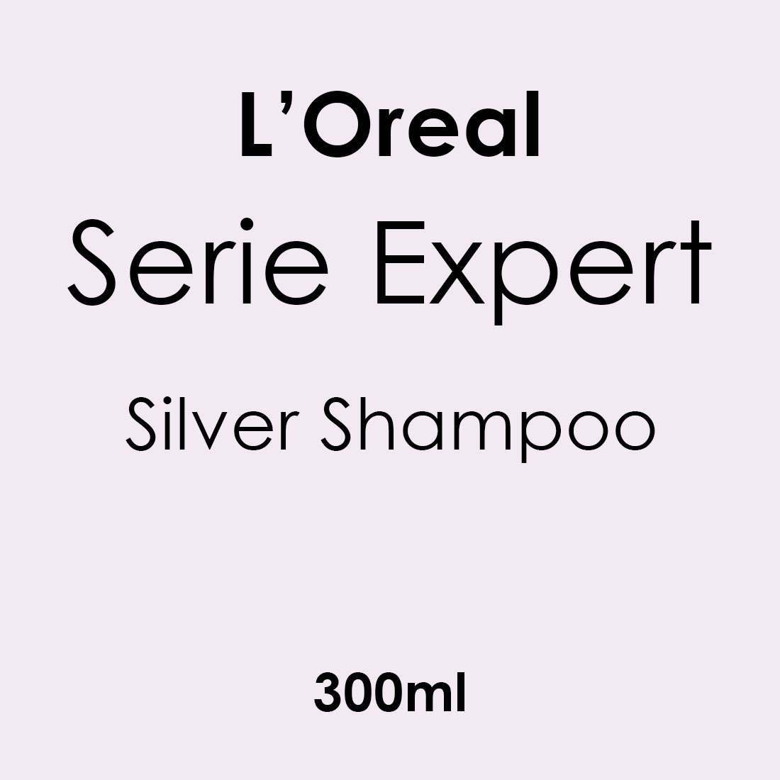 L'Oreal Serie Expert Silver Shampoo 300ml