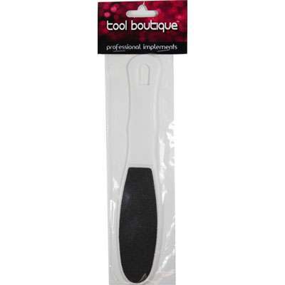 Tool Boutique Large Foot File White / Clear