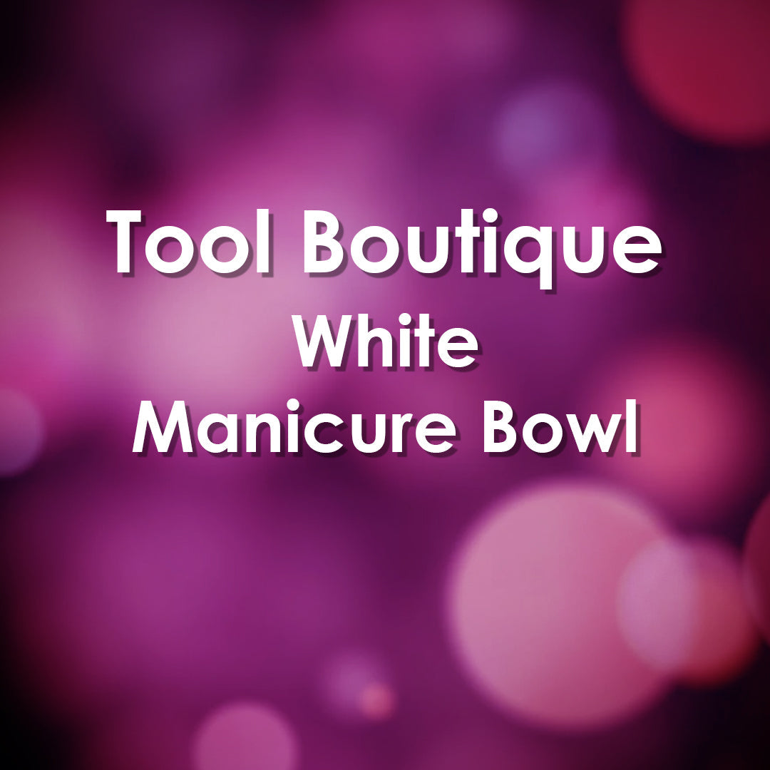 Tool Boutique White Manicure Bowl