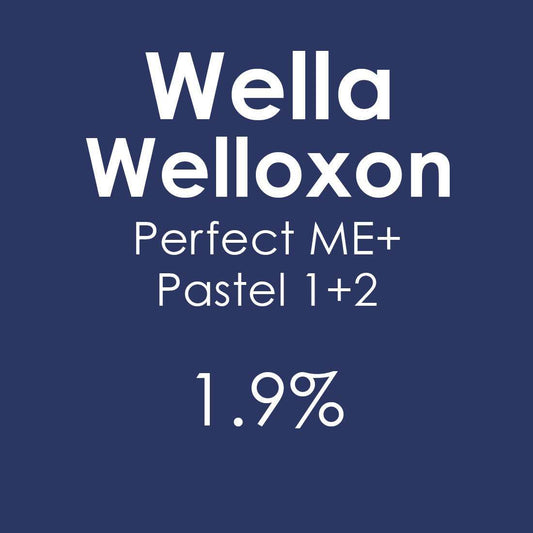 New Wella Welloxon Perfect Pastel 1+2 1.9% Developer